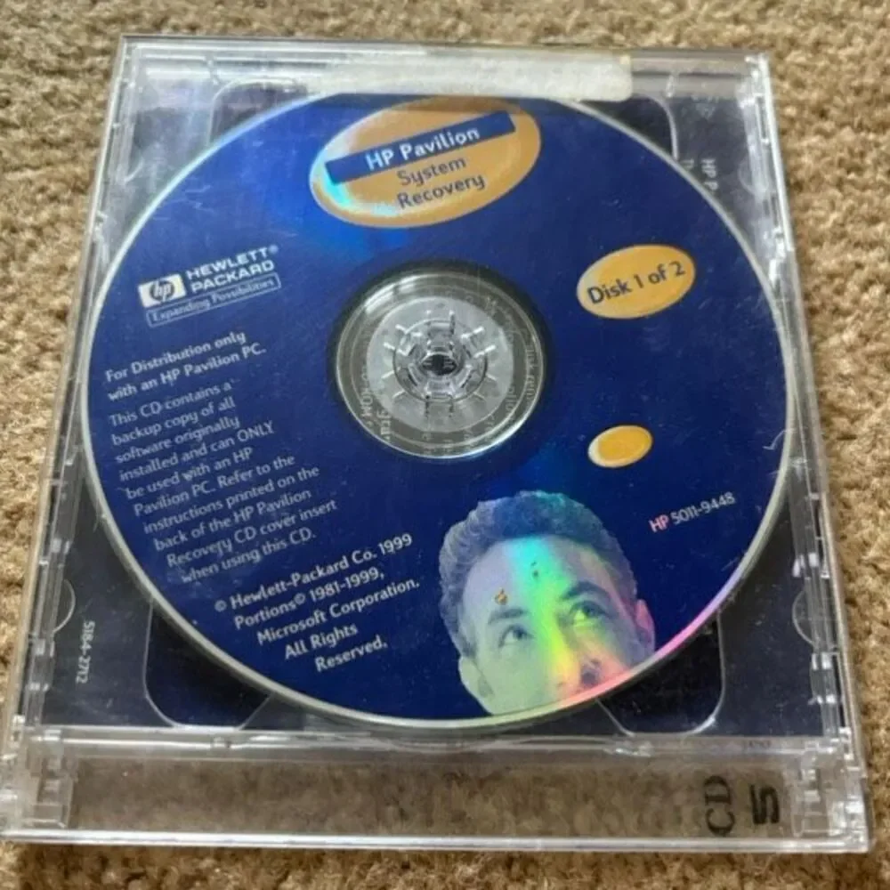 HP Pavilion User’s Guide & Recovery Software 1999